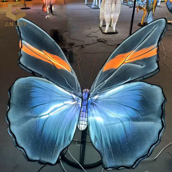 뜨거운 판매 야외 방수 IP65 중국어 번체 축제 공원 정원 장식 물고기 등불